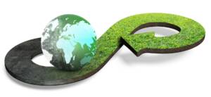 earth-on infinite-icon-representing-circular-economy